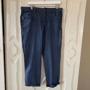 American Eagle Tomgirl  Super Stretch, New with Tags, Size 16, Navy Blue